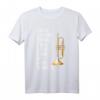 Unterschätze Niemals Einen Alten Mann mit Trompete T-Shirt – Lustiges Geschenk für Papa, Opa, Bruder & Trompeter zu Vatertag, Geburtstag oder Rente