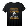 Lustiges Radfahrer T-Shirt für alte Männer mit Spruch - Humorvolles Fahrradmotiv Geschenk für Senioren
