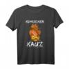 Komischer Kauz Alter Mann Opa Papa Eule T-Shirt - Lustiges Geschenk für Papa, Opa & Freunde mit schwarzem Humor