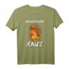 Komischer Kauz Alter Mann Opa Papa Eule T-Shirt - Lustiges Geschenk für Papa, Opa & Freunde mit schwarzem Humor