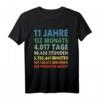 11. Geburtstag T-Shirt – Lustiges Geschenk für Jungen und Mädchen zum 11. Geburtstag