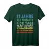 11. Geburtstag T-Shirt – Lustiges Geschenk für Jungen und Mädchen zum 11. Geburtstag