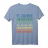11. Geburtstag T-Shirt – Lustiges Geschenk für Jungen und Mädchen zum 11. Geburtstag