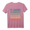 11. Geburtstag T-Shirt – Lustiges Geschenk für Jungen und Mädchen zum 11. Geburtstag