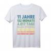 11. Geburtstag T-Shirt – Lustiges Geschenk für Jungen und Mädchen zum 11. Geburtstag