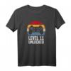 Level 11 Unlocked Gamer T-Shirt für den 11. Geburtstag - Perfektes Geschenk für kleine Videospiel-Fans