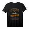 Lustiges 70. Geburtstag T-Shirt für Männer mit Oldtimer-Design – Humorvolles Lockdown Geschenk für Papa, Opa & Großvater