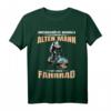 Unterschätze Niemals Einen Alten Mann Mit Einem Fahrrad T-Shirt – Lustiges Geschenk für Fahrradfahrer & Radsportliebhaber