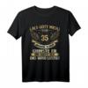Lustiges Als Gott mich vor 35 Jahren schuf Geburtstag T-Shirt – Perfektes Geschenk für den 35. Geburtstag, Humorvolles Jubiläumsdesign