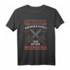 Unterschätze Niemals Einen Alten Mann Kettensäge Motorsäge T-Shirt – Witziges Geschenk für Waldarbeiter, Förster & Männer, die Holzarbeiten lieben