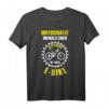 Herren E-Bike Fahrrad T-Shirt mit Spruch – Lustiges Geschenk für Opas & Väter, ideal zum Geburtstag, Vatertag & Weihnachten