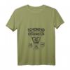 Damen Einzelstück zum HapDog - Lustiges T-Shirt mit Pflegehinweis-Design und V-Ausschnitt für Männer & Frauen