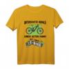 Herren Unterschätze niemals einen alten Mann mit einem E-Bike T-Shirt – Lustiges Geschenk für Radfahrer mit Motor, ideal für Geburtstag & Weihnachten