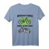Herren Unterschätze niemals einen alten Mann mit einem E-Bike T-Shirt – Lustiges Geschenk für Radfahrer mit Motor, ideal für Geburtstag & Weihnachten