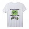 Herren Unterschätze niemals einen alten Mann mit einem E-Bike T-Shirt – Lustiges Geschenk für Radfahrer mit Motor, ideal für Geburtstag & Weihnachten