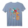 6. Geburtstag Geschenk für Jungen und Mädchen - Planeten & Astronaut T-Shirt für kleine Raumfahrer, perfekte Geburtstagsdeko & Outfit