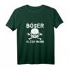 Herren HapDog Tank Top mit Totenkopf - Lustiges Sarkastisches Geschenk für Opa, Großvater, Rentner, Biker & Motorclub Fans
