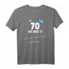 Lustiges T-Shirt zum 70. Geburtstag – Geschenkidee für Männer & Frauen, Spaß Outfit für Feier & Party
