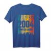 August 2004 18 Jahre Alt Geburtstag Limitierte Auflage Retro T-Shirt – Perfektes Geschenk für den 18. Geburtstag im Vintage Stil