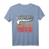 62. Geburtstag Mann - Legendär seit Oktober 1961 T-Shirt & lustiges Geschenk zum 62. Geburtstag für Männer