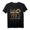 Limitierte Auflage 1983 HapDog Vintage T-Shirt – Lustiges Retro-Jubiläums-Shirt für Männer und Frauen