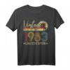 Limitierte Auflage 1983 HapDog Vintage T-Shirt – Lustiges Retro-Jubiläums-Shirt für Männer und Frauen