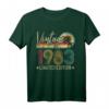 Limitierte Auflage 1983 HapDog Vintage T-Shirt – Lustiges Retro-Jubiläums-Shirt für Männer und Frauen