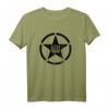 Alter Katastrophe US Army Star Steel Stencil T-Shirt – Witziges Meme Design für Freunde, Buddies & Geschenkideen