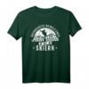 Unterschätze niemals einen alten Mann auf Skiern - Lustiges Skifahrer T-Shirt für Winterurlaub, Skilehrer & Hobby-Skifahrer