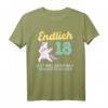 Lustiges Humor Endlich 18 Jahre Geburtstag Birthday T-Shirt - Perfektes Geschenk für den 18. Geburtstag