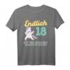 Lustiges Humor Endlich 18 Jahre Geburtstag Birthday T-Shirt - Perfektes Geschenk für den 18. Geburtstag