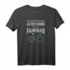 Unterschätze niemals einen alten Mann mit einem Fahrrad T-Shirt – Lustiges Retro Fahrradmotiv für Rentner, Opa, Vater & Fahrradfans zum Geburtstag oder Rente