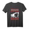 Alter Mann mit Bagger Rentner T-Shirt – Lustiges Geschenk für Baggerfahrer im Ruhestand, Bauarbeiter & Baustellenfans