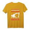 Alter Mann mit Bagger Rentner T-Shirt – Lustiges Geschenk für Baggerfahrer im Ruhestand, Bauarbeiter & Baustellenfans