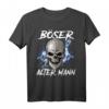 Böser alter Mann T-Shirt – Lustiges Sarkastisches Motiv für coole ältere Männer, Väter, Großväter, Onkel & Söhne