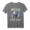 Böser alter Mann T-Shirt – Lustiges Sarkastisches Motiv für coole ältere Männer, Väter, Großväter, Onkel & Söhne