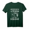 Unterschätze niemals einen alten Mann Gärtner Garten T-Shirt - Lustiges Design für Hobbygärtner, Botaniker & Gartenliebhaber