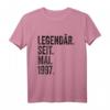 27. Geburtstag Mann T-Shirt - Legendär seit Mai 1997, Lustiges Geschenk für Männer, Frauen & Bruder zum 27. Geburtstag