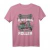 Unterschätze niemals einen alten Mann auf einem Roller T-Shirt - Lustiges Geschenk für Scooter, Mofa oder Moped Fahrer zum Geburtstag oder Weihnachten
