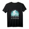 Herren UNTERSCHÄTZE NIEMALS EINEN ALTEN MANN MIT EINEM E-BIKE T-Shirt – Lustiges Fahrrad Sprüche Outfit für E-Bike Fahrer, Mountainbiker & Radfahrer zum Geburtstag & Weihnachten