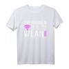 WLAN Spruch T-Shirt - Lustiges Aufräumen muss man erst wenn Signal nicht mehr durchkommt für Jung und Alt, perfekt als Geschenk zu Weihnachten, Geburtstag oder Namenstag
