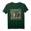 51. Geburtstag Legendär Seit 1972 T-Shirt – Limitierte Auflage für den Jahrgang 1972, Geschenk für Familie, Freunde & Feier