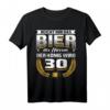 Lustiges 30. Geburtstag T-Shirt für Männer mit Spruch - Reicht Mir Das Bier Ihr Narren, Der König Wird 30