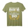 Lustiges 30. Geburtstag T-Shirt für Männer mit Spruch - Reicht Mir Das Bier Ihr Narren, Der König Wird 30