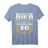 Lustiges 30. Geburtstag T-Shirt für Männer mit Spruch - Reicht Mir Das Bier Ihr Narren, Der König Wird 30
