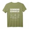 Schonend Behandeln 60 Jahre Alt - Lustiges Geburtstags T-Shirt für den 60. Geburtstag mit Waschhinweisen, perfektes Party-Outfit