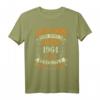 Geschenk zum 58. Geburtstag, Vintage 1964 T-Shirt für Männer & Frauen – Retro Design für August-Geborene