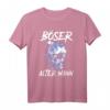 Böser alter Mann Herren Motorrad Biker T-Shirt – Lustiges Geschenk für Rentner, Opa & ältere Männer mit Humor