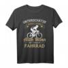 Unterschätze niemals einen alten Mann mit Fahrrad T-Shirt - Lustige Radsport Geschenkidee für Rentner und Großväter, die das Radfahren lieben