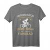 Unterschätze niemals einen alten Mann mit Fahrrad T-Shirt - Lustige Radsport Geschenkidee für Rentner und Großväter, die das Radfahren lieben